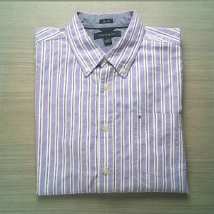 Tommy Hilfiger Men's Size L Slim Fit‎ Dress Shirt